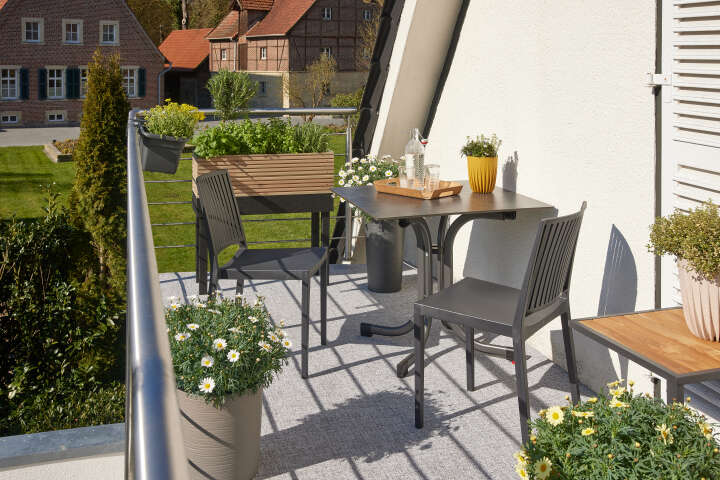 SIENA GARDEN Sola Klapptisch 80x80 cm